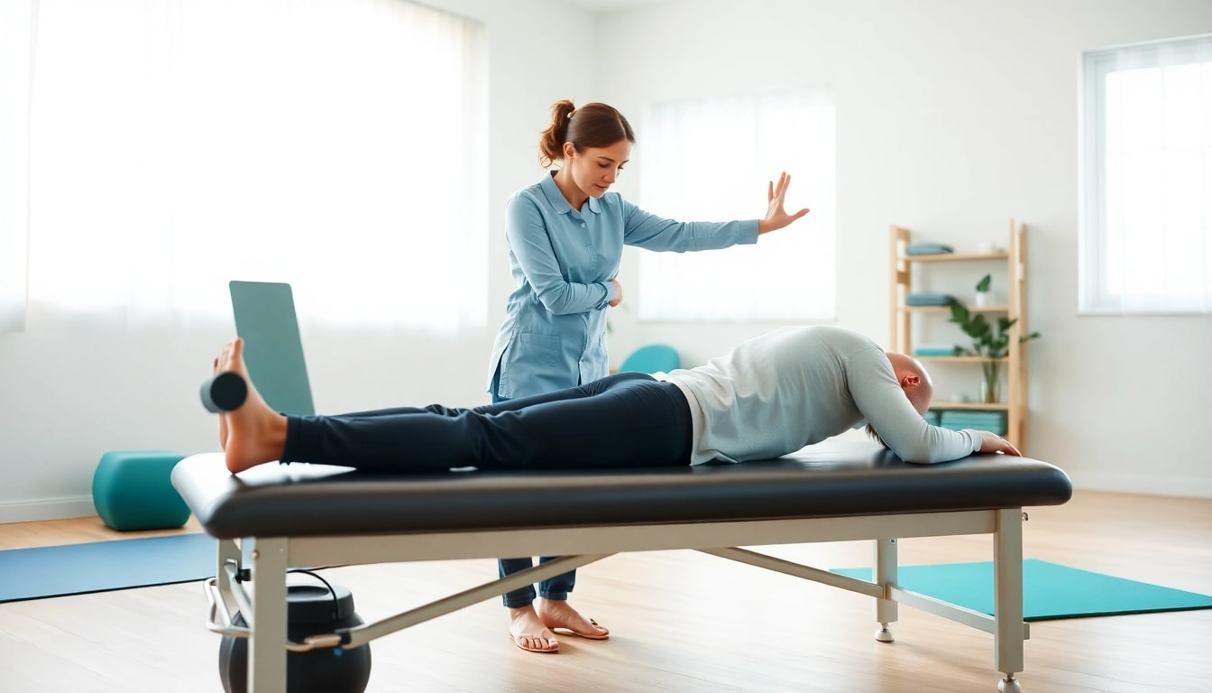 Enhance chronic low back pain relief through professional physiotherapy in a calming environment.