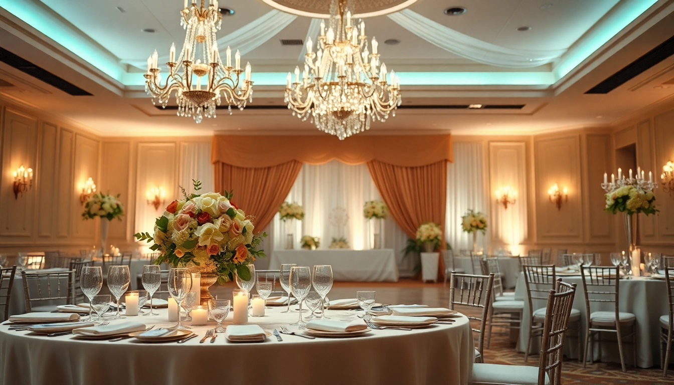 Experience the charm of the Best Wedding Venue Jacksonville with elegant decorations and inviting ambiance.