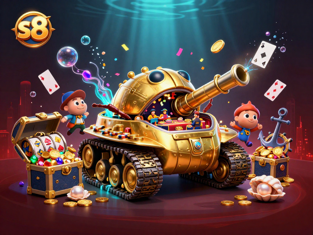 Experience the thrill of S8 with rich casino elements and dynamic visuals.