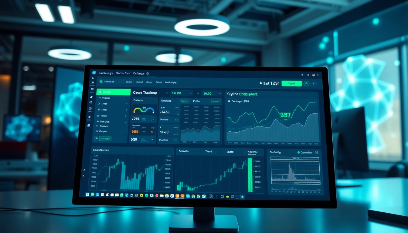 Engaging visualization of the Backpack crypto exchange trading interface with dynamic market analysis.
