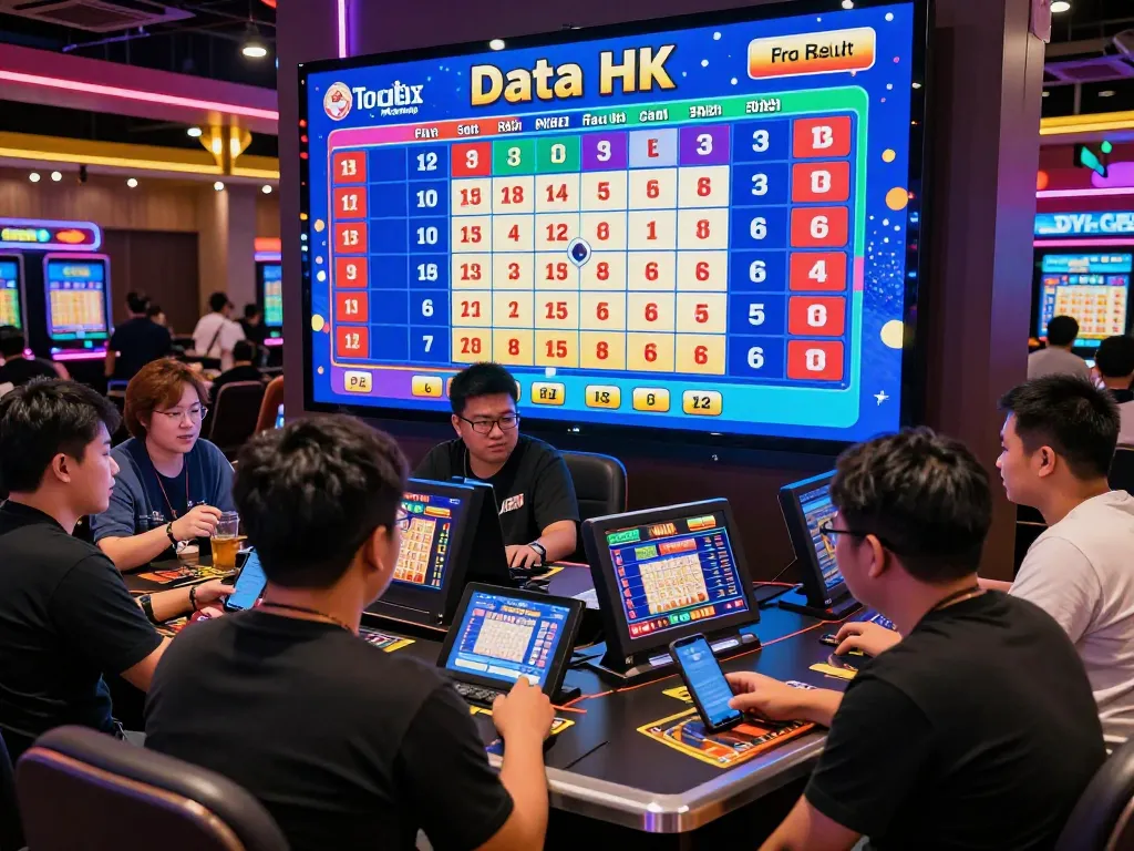 Pemain yang terlibat di stasiun taruhan Togel Hongkong melihat hasil Data HK secara real-time dalam suasana yang mendebarkan.