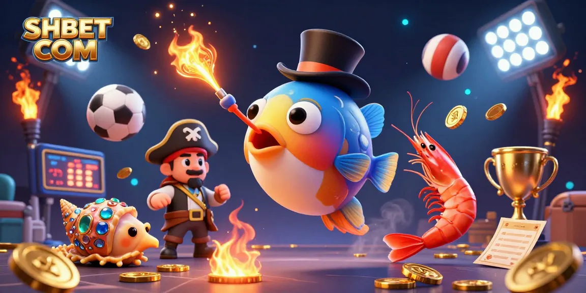 Engage with thrilling gameplay at SHBET COM in a vibrant underwater casino world.