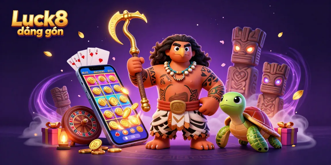 Engage in exciting gameplay with Luck8 đăng nhập, featuring vibrant casino scenes and dynamic gaming elements.