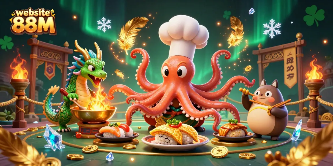 Experience excitement with dynamic action from website 88M featuring a colorful casino scene.